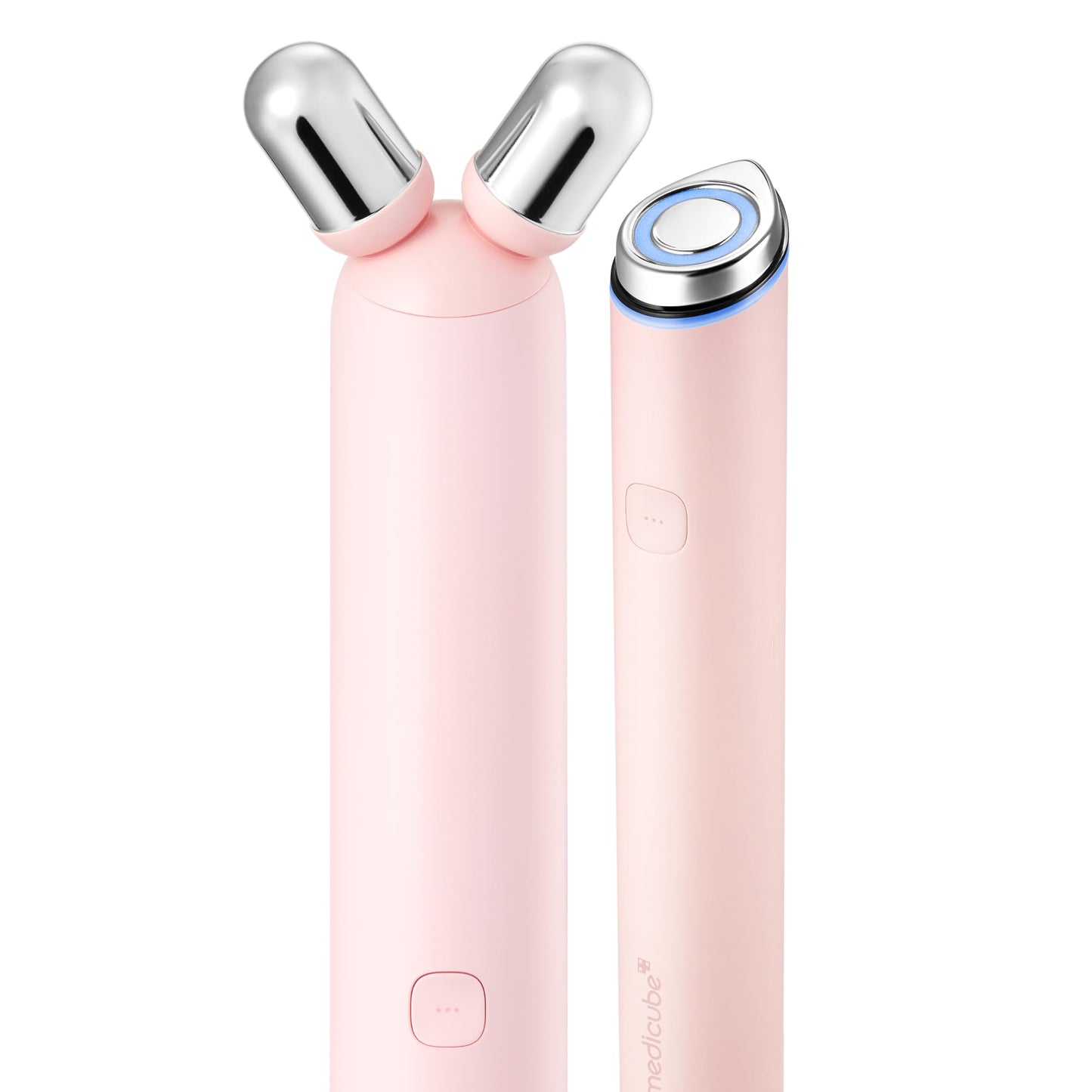 medicube Mini Booster Pro Plus Juego de Dispositivos de Rodillo Facial | Dispositivo de Masaje y Cuidado de la Piel 2 en 1 | Cuidado de la Línea de la Mandíbula y Reducción de Hinchazón | Masajador