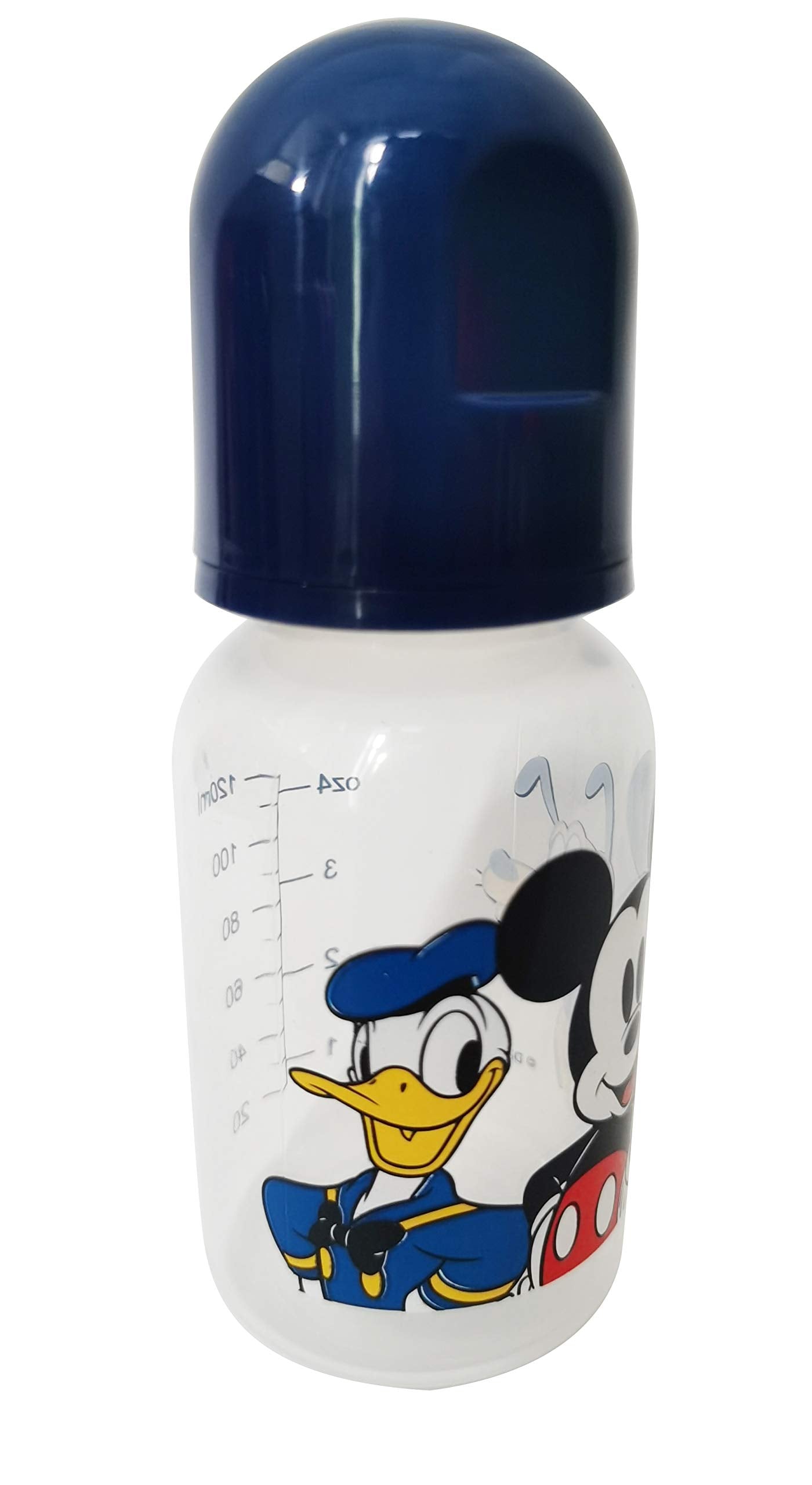 Cudlie Disney Baby Boy Mickey Mouse 5 oz Pack of Three Baby Bottles, Mickey Friends