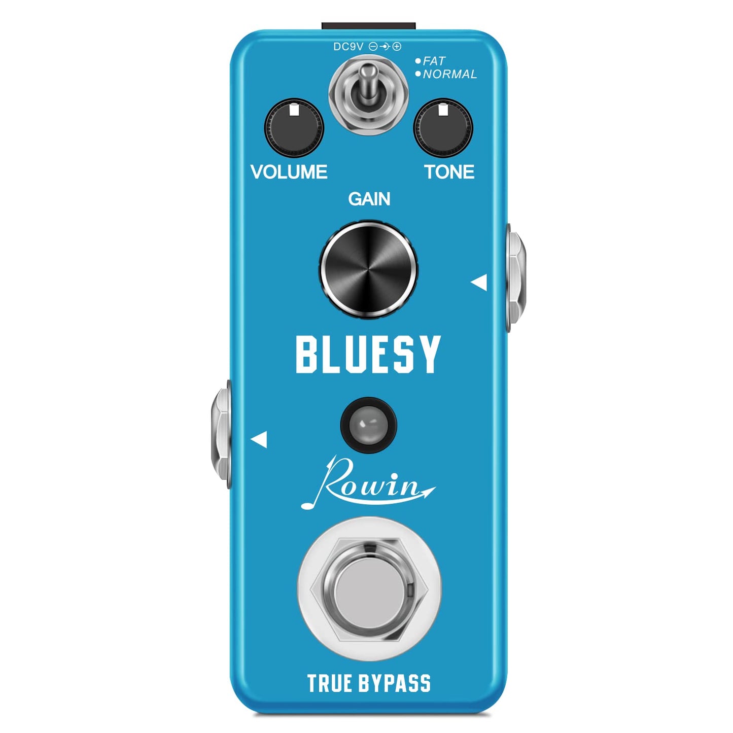 Pedal de Efecto de Vacío Vintage Rowin Bluesy para Guitarra