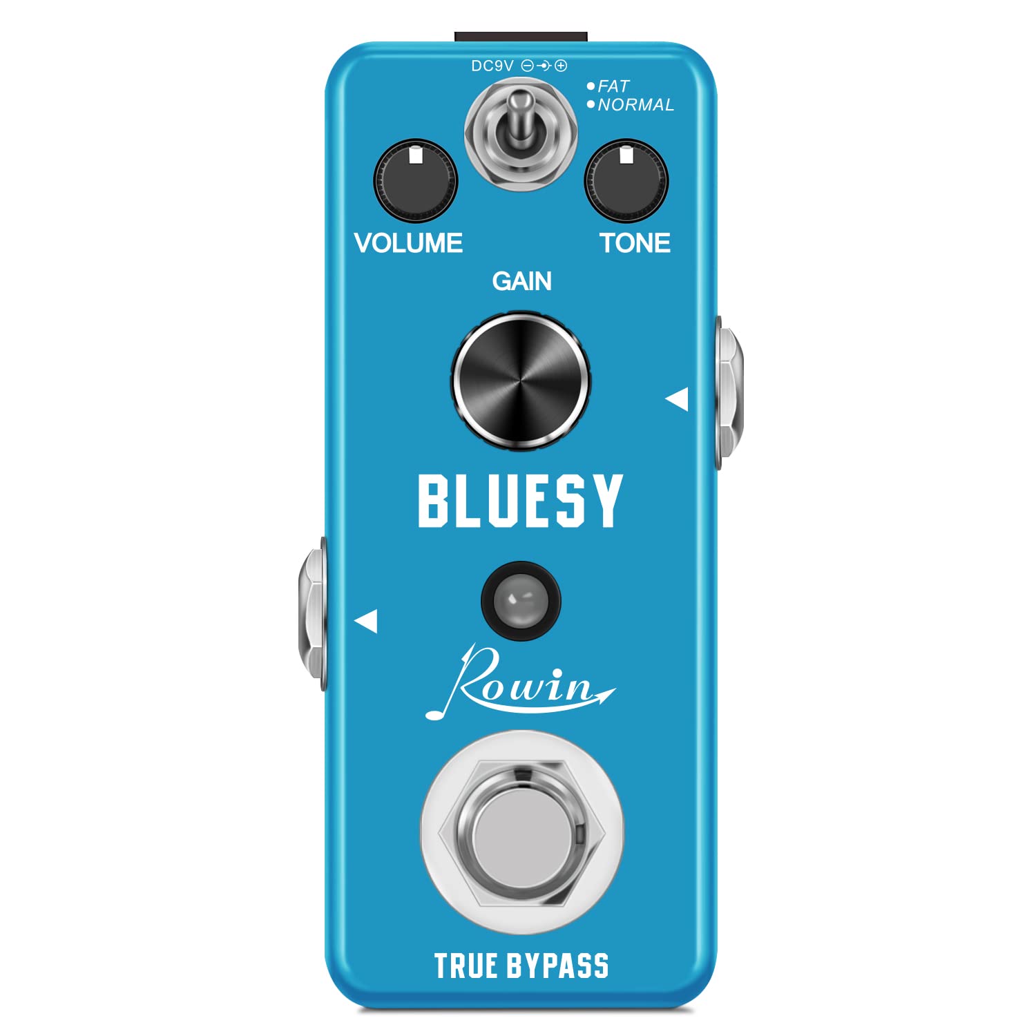 Pedal de Efecto de Vacío Vintage Rowin Bluesy para Guitarra