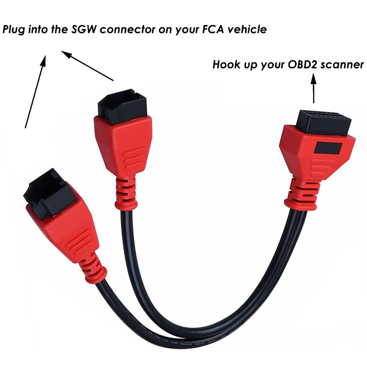 Cable de Derivación SGW para FCA Chrysler Dodge Jeep Fiat 12+8 Pines