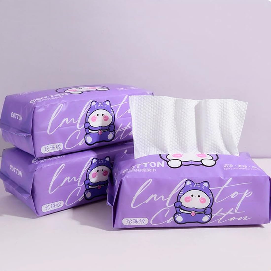 Xiaoguir Toalla Facial Desechable Toallas Limpiadoras Faciales Espesas Toallitas Secas Para Maquillaje Cuidado De La Piel Hogar Viajes 7.87” X 7.87” (100 Unidades) Extr Blanco 100 Unidades (Paquete