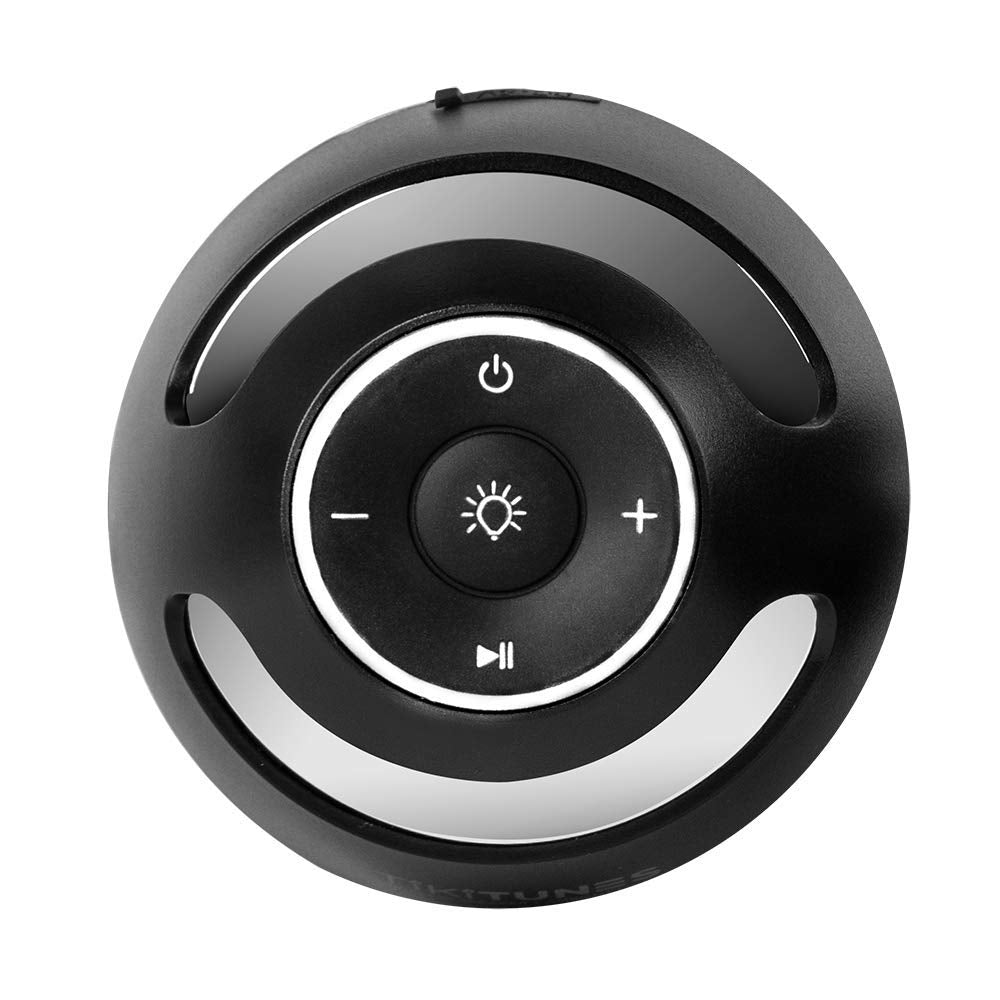 Altavoces Bluetooth Exteriores Tiki Tunes Negro Set de 2