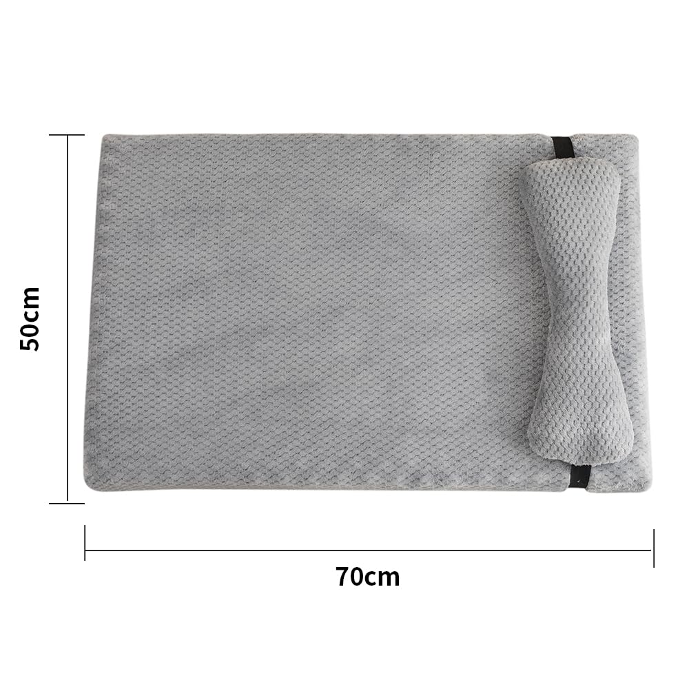 MAKAMBAKO Cama para Perros Grande Sofá Lavable con Funda Extraíble,Cama para Mascotas Transpirable-75 * 50 * 6cm