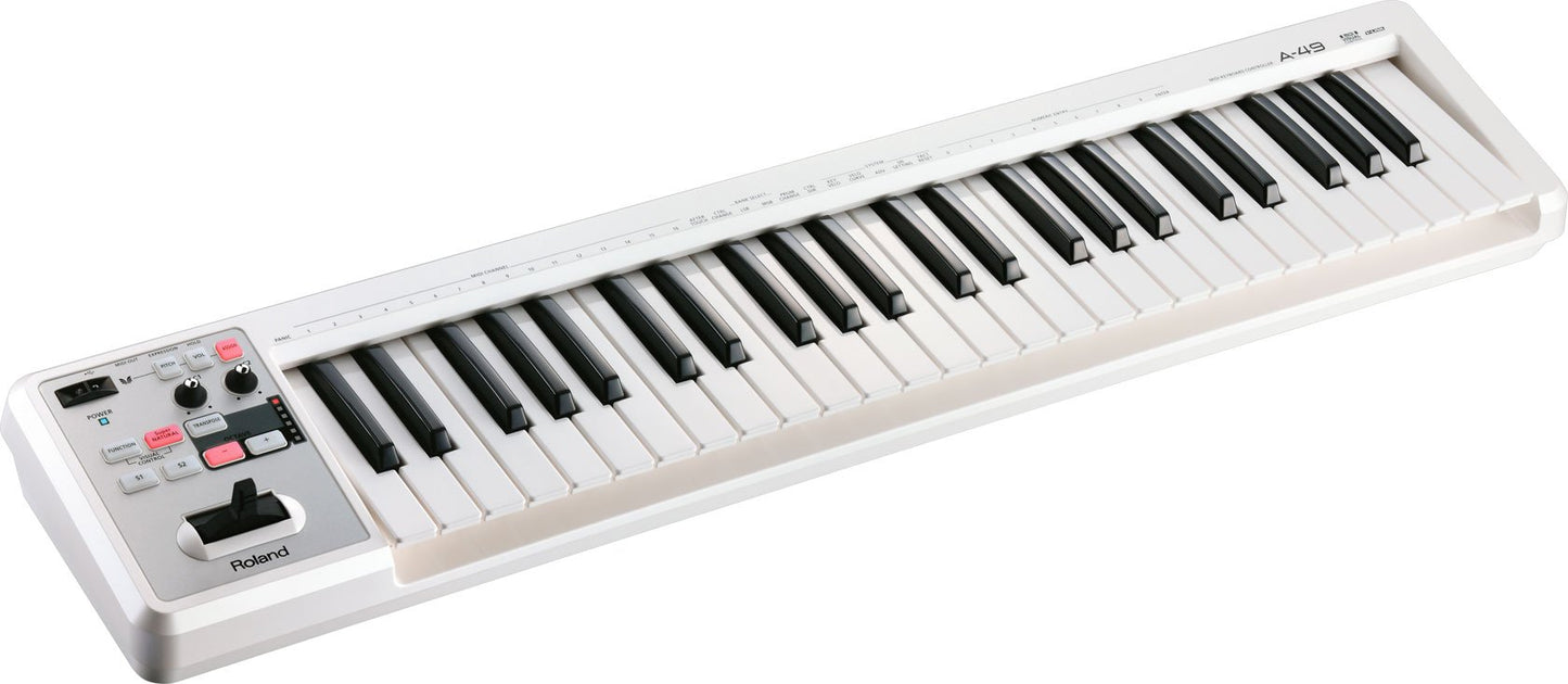 Roland A-49-WH Teclado Controlador MIDI