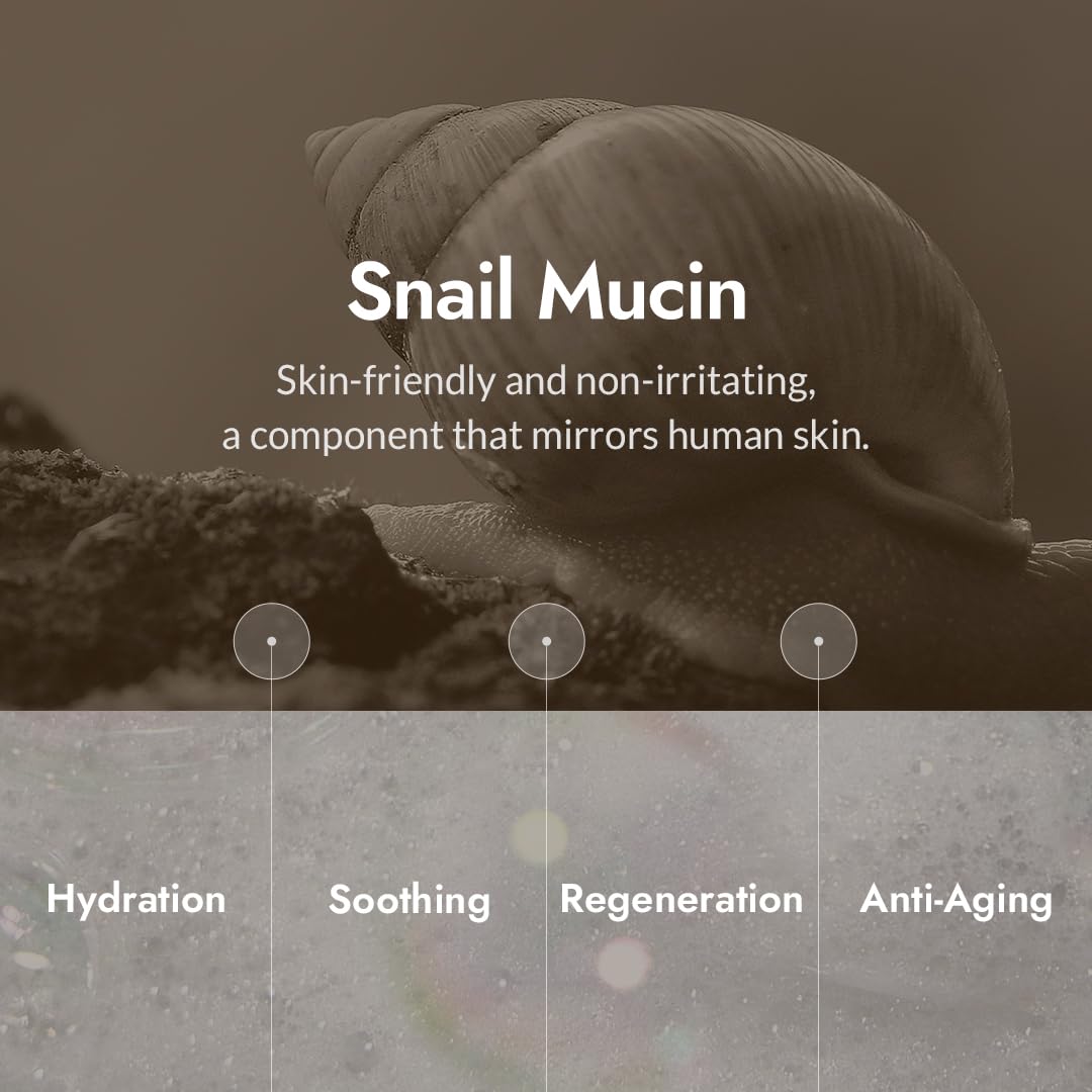 Mizon Snail Foam Cleanser, 1.92 Ounce