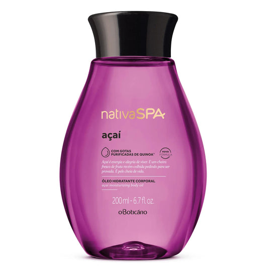 NATIVA SPA O BOTICÁRIO Aceite corporal hidratante Nativa Spa Açaí