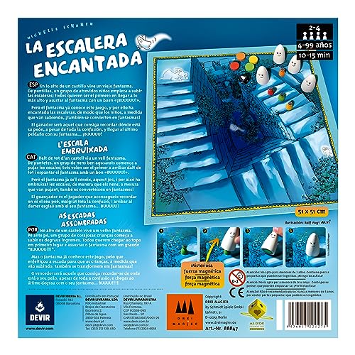 Devir La Escalera Encantada en Español, Juego de Mesa