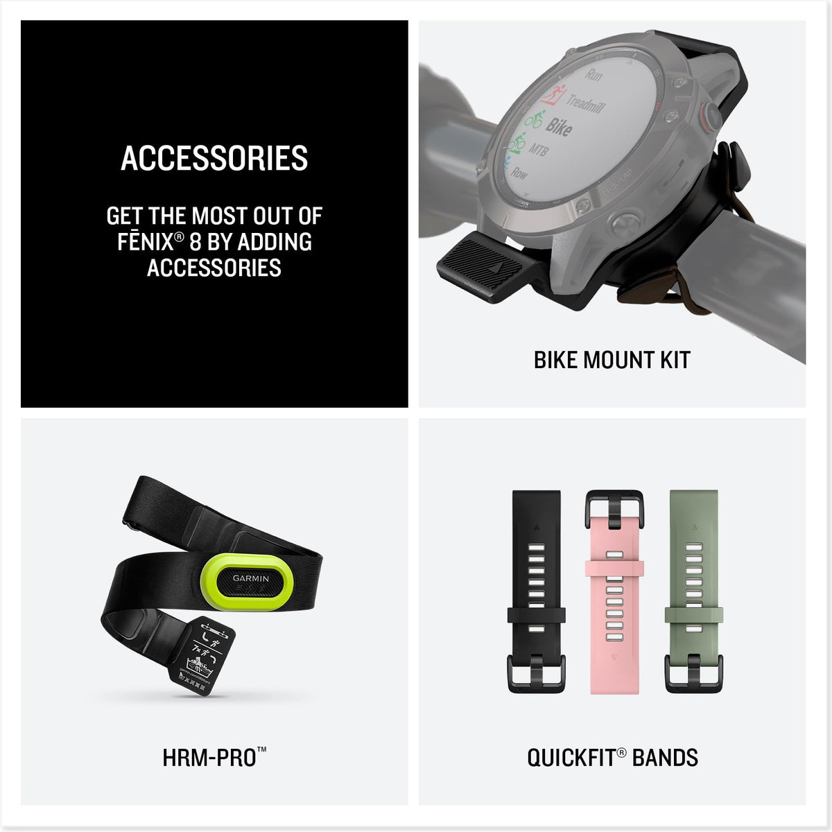 Reloj Garmin Fenix 8 Amoled 43 mm Whitestone