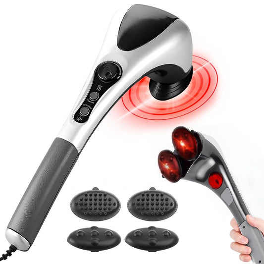Raganet, Masajeador Eléctrico, Doble Cabezal Infrarrojo Para Cuerpo Completo, Relajante, Fácil de Usar