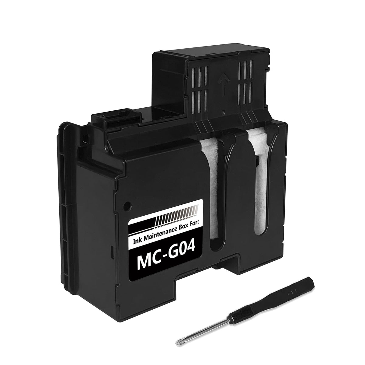Tanque de Caja de Mantenimiento Dikarsum MC-G04 Compatible con Canon PIXMAG3270 G2270 G1230 G1530 G2570 G3570 G3571 G3572 G4570