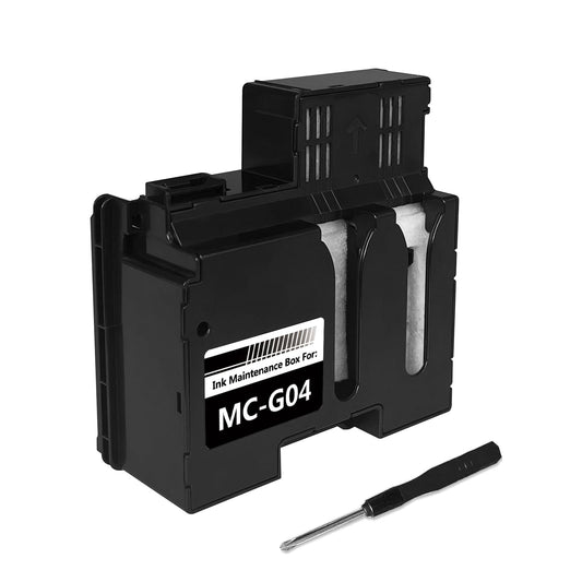 Tanque de Caja de Mantenimiento Dikarsum MC-G04 Compatible con Canon PIXMAG3270 G2270 G1230 G1530 G2570 G3570 G3571 G3572 G4570