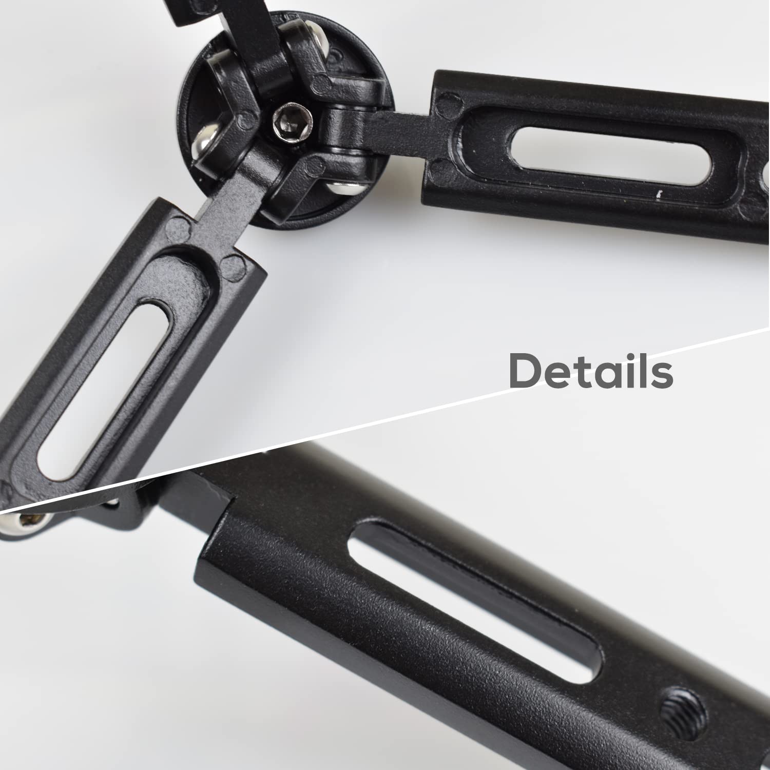 Keslom EaxanPic Aluminum Mini Tripod, Desktop Tabletop Stand Tripod for Zhiyun Smooth Q/4, Crane Plus/2,Weebill s, Ronin S/SC/RS2/RSC2, Osmo Mobile,Gimbal Handle Grip Stabilizer Tripod