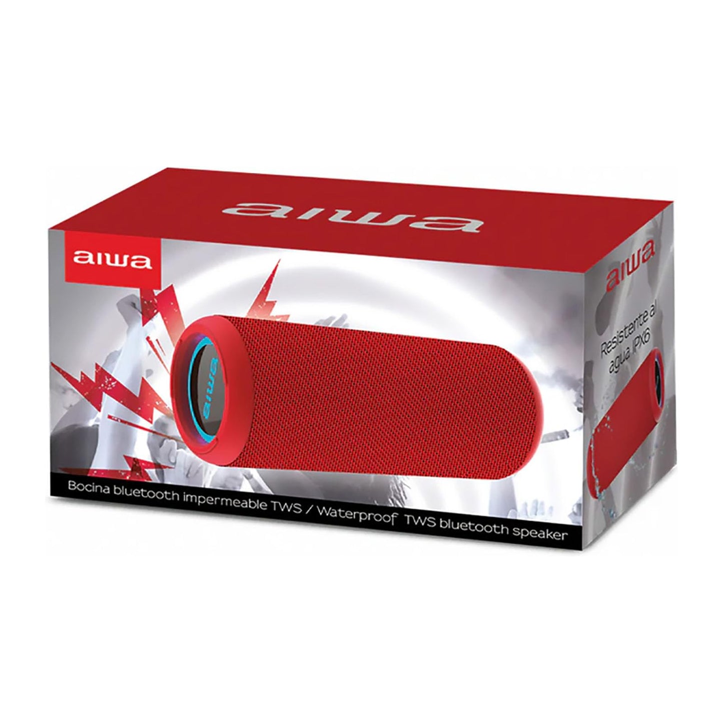 Aiwa AWKF4R Bocina, Rojo