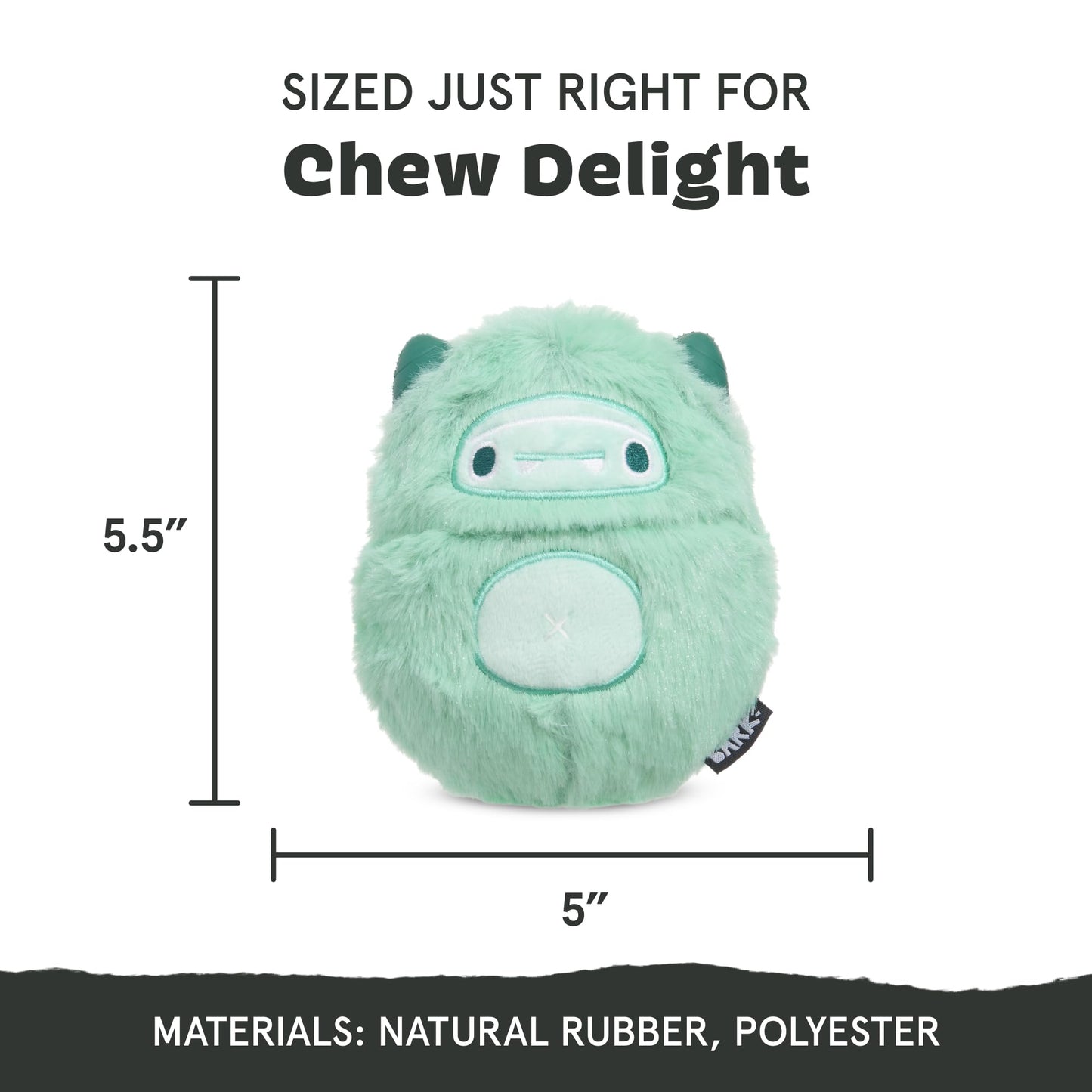 BARK Super Chewer Aurora Beast - Juguete para perro grande
