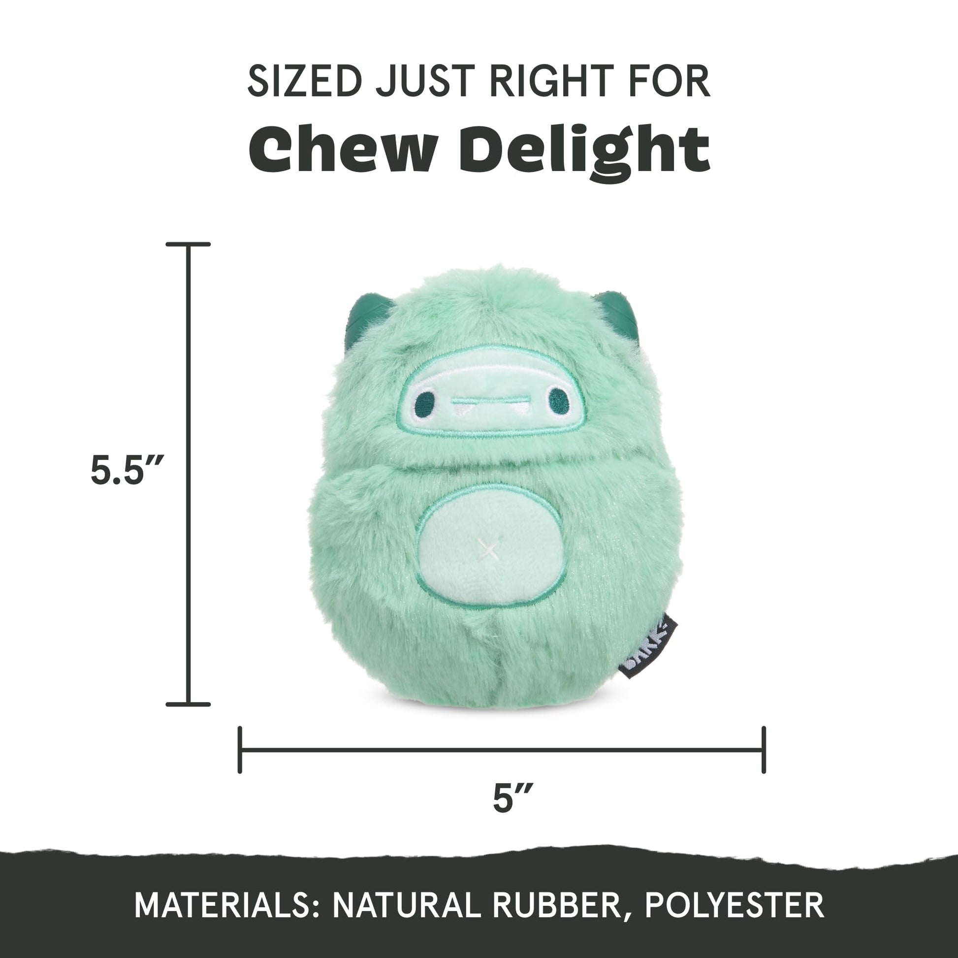 BARK Super Chewer Aurora Beast - Juguete para perro grande