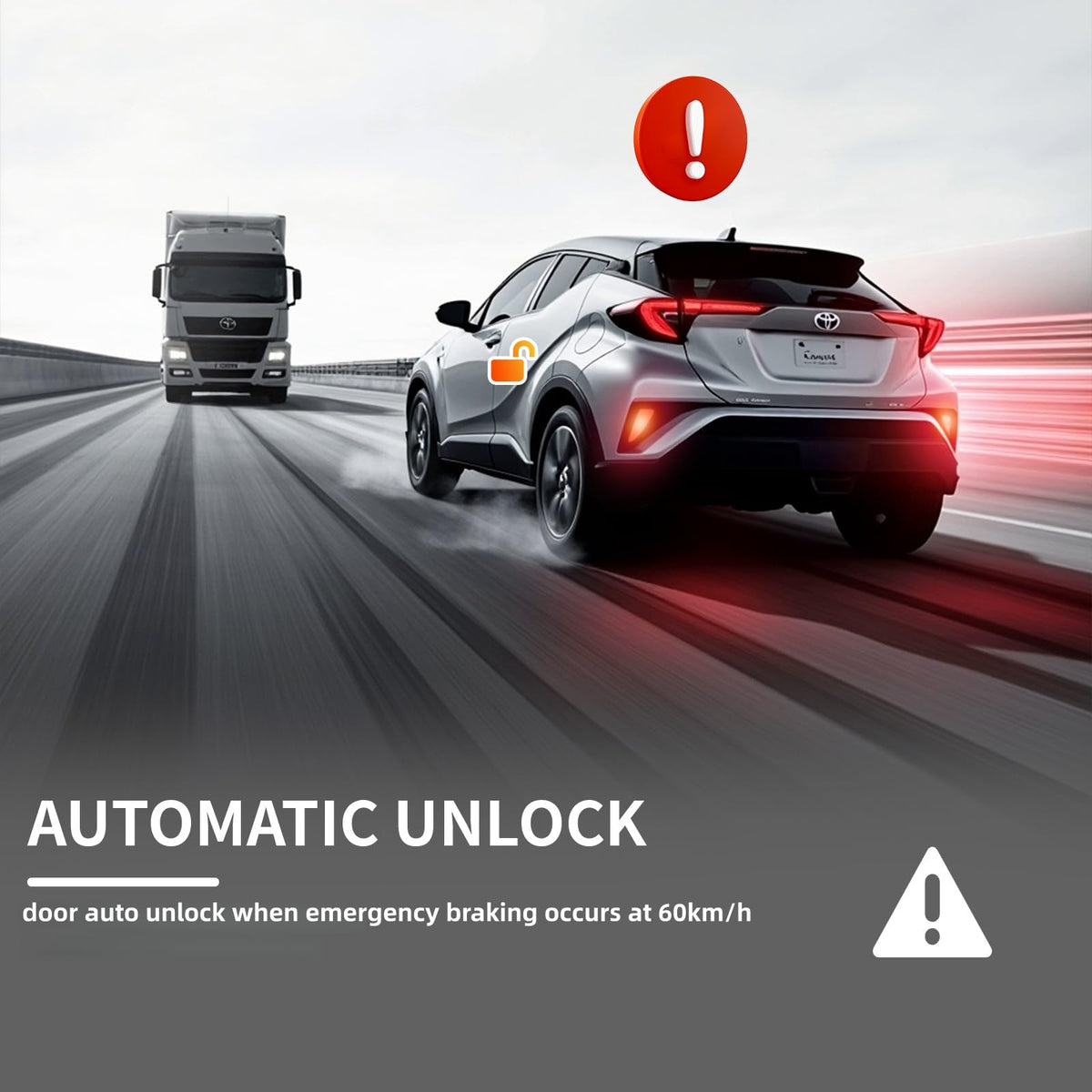 Módulo Inteligente Forten Kingdom Negro para Toyota Corolla 2009-2021 con Bloqueo de Velocidad Automático