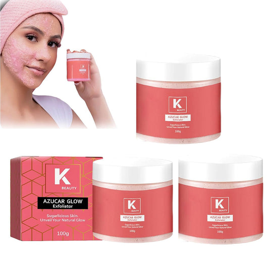 Exfoliante Facial Orgánico para Piel Suave y Radiante con Azúcar Natural