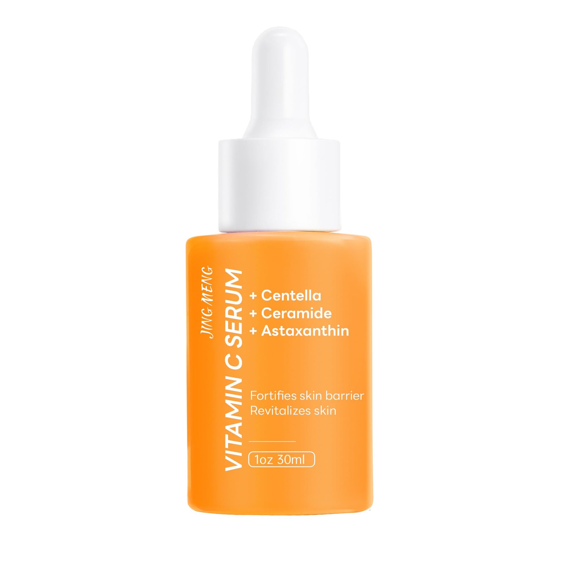 Suero facial liposomal con vitamina C, calmante instantáneo, calmante, iluminador, antienvejecimiento, tono de piel uniforme con centella asiática, ceramida, astaxantina y ácido hialurónico