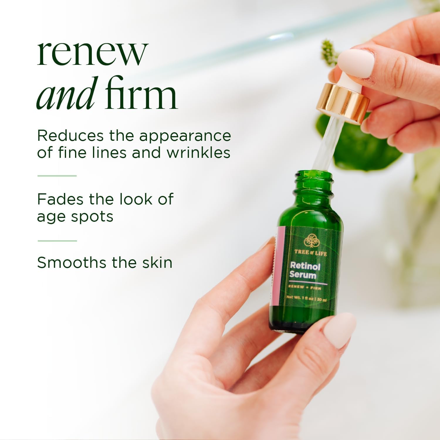 ToLB Retinol Serum - 72% Organic - Clinical Strength Retinol Moisturizer - Anti Aging Anti Wrinkle Facial Serum - 1 ounce