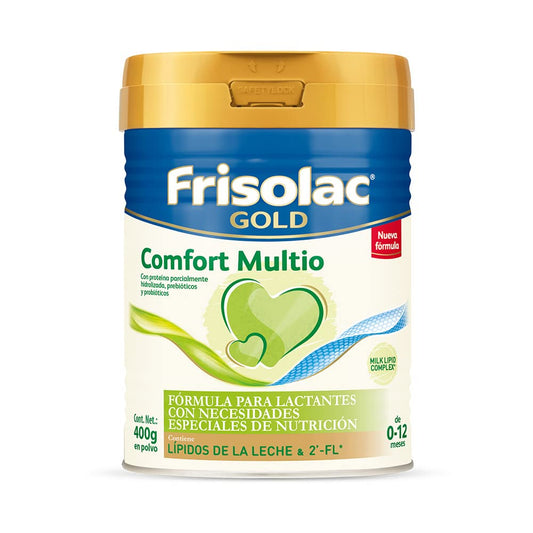 Frisolac Gold Comfort Multio (0-12 Meses) Lata C/ 400 Gr
