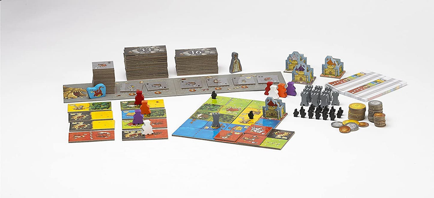 Juego de Estrategia Queendomino por Kingdomino Azul para Toda la Familia