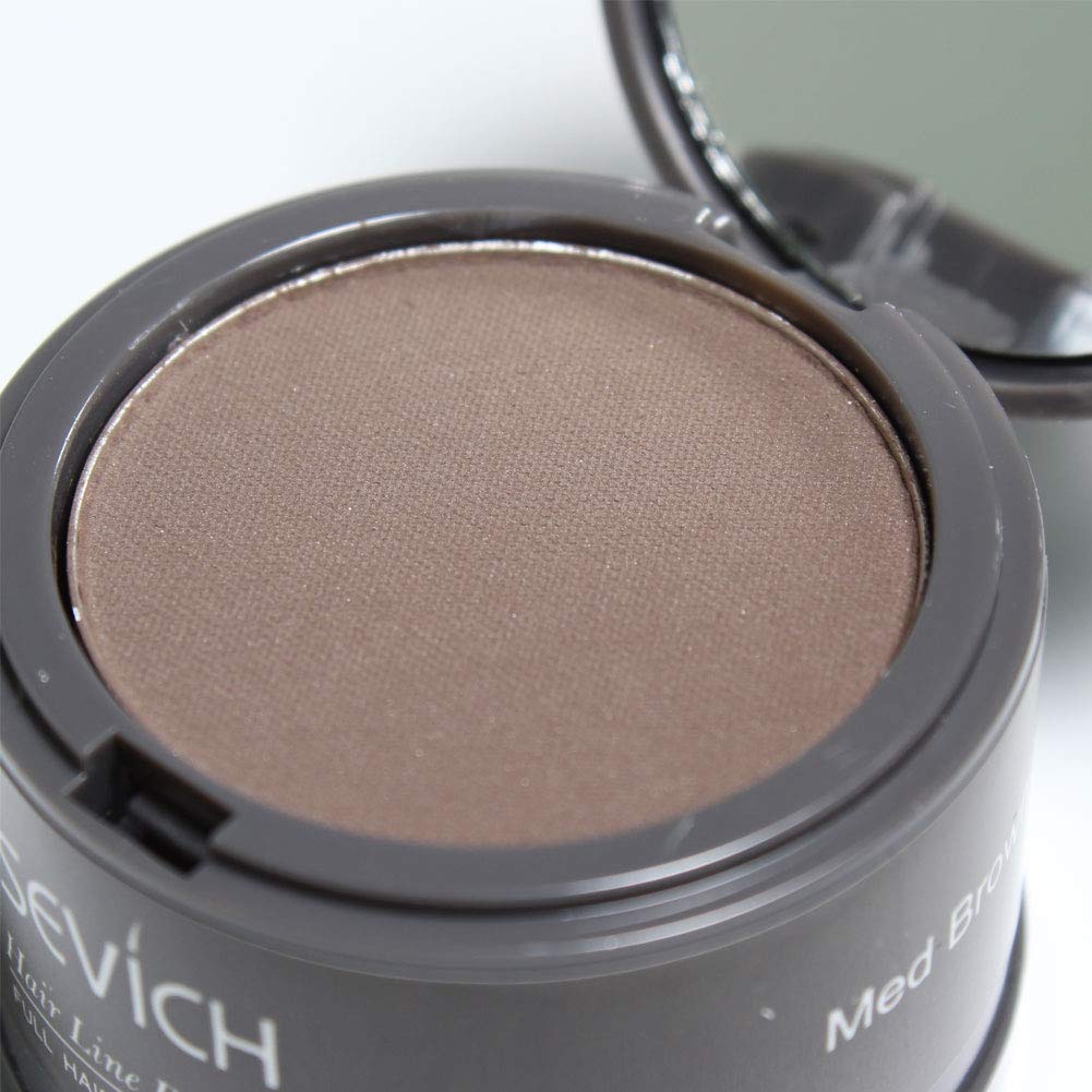 Sevich Maquillaje Polvo Instant Cubre Canas Raiz Cafe Medio