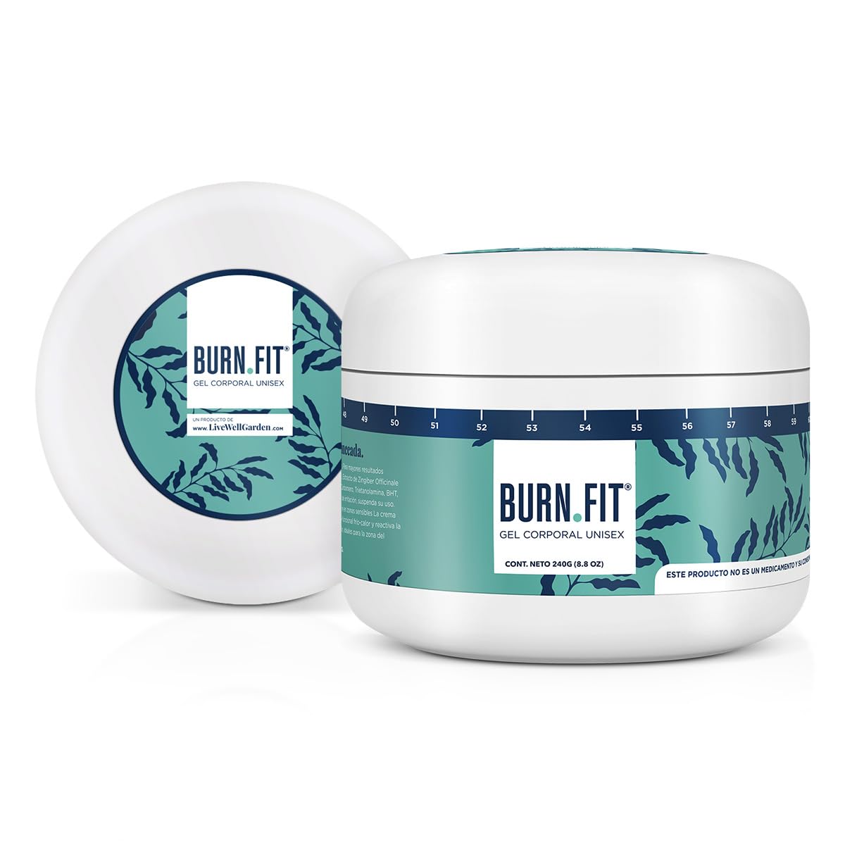 Burn Fit Gel Corporal quema grasa, anti celulitis.