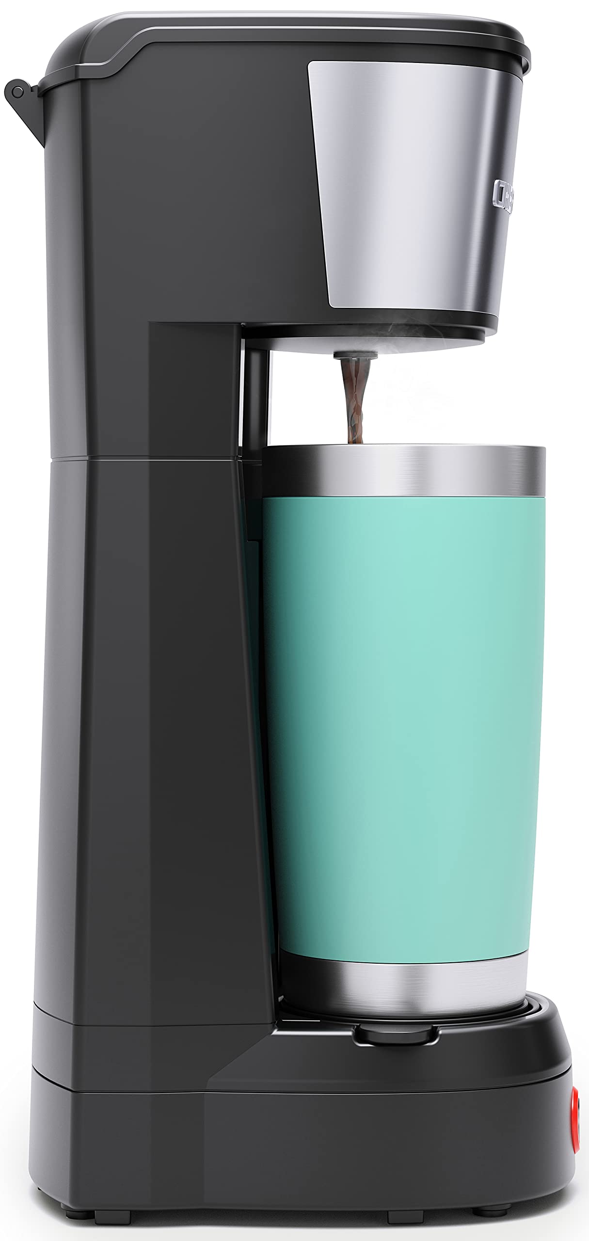 Chefman InstaCoffee Max, la forma más fácil de preparar el café de una sola porción más audaz, utilizar molidos frescos y sabrosos o tazas K