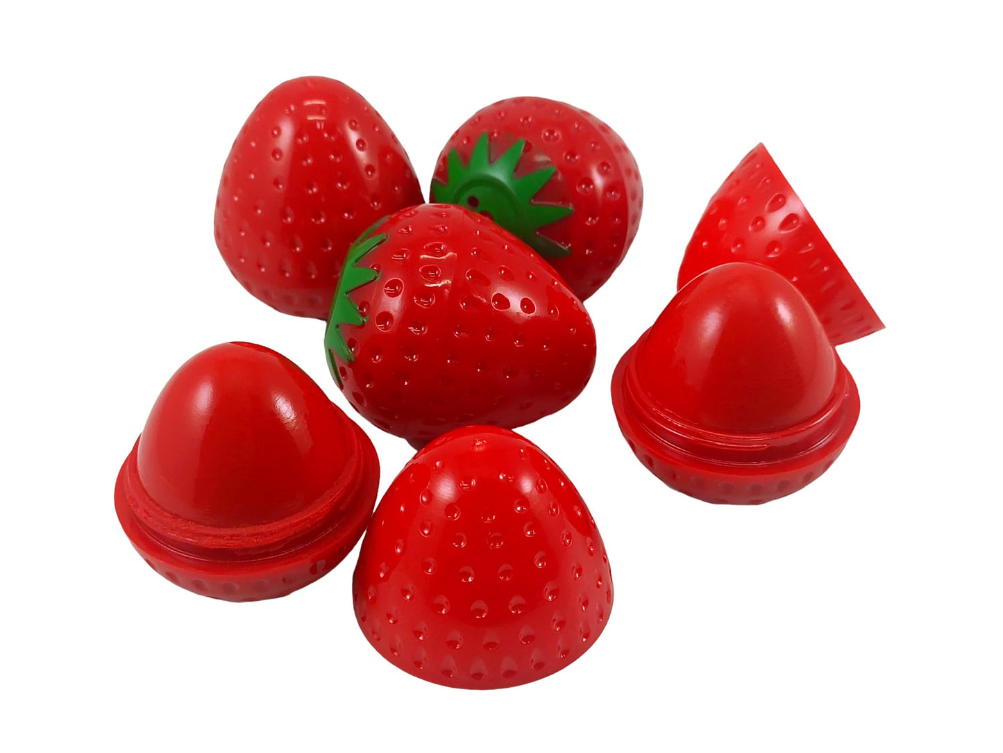 balsamos hidratantes de Fresa 24 pz