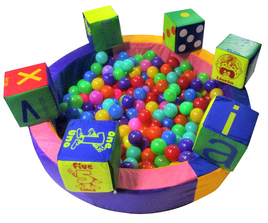 DIDJIG Alberca de Pelotas para Bebé con 100 + Cubo de Regalo