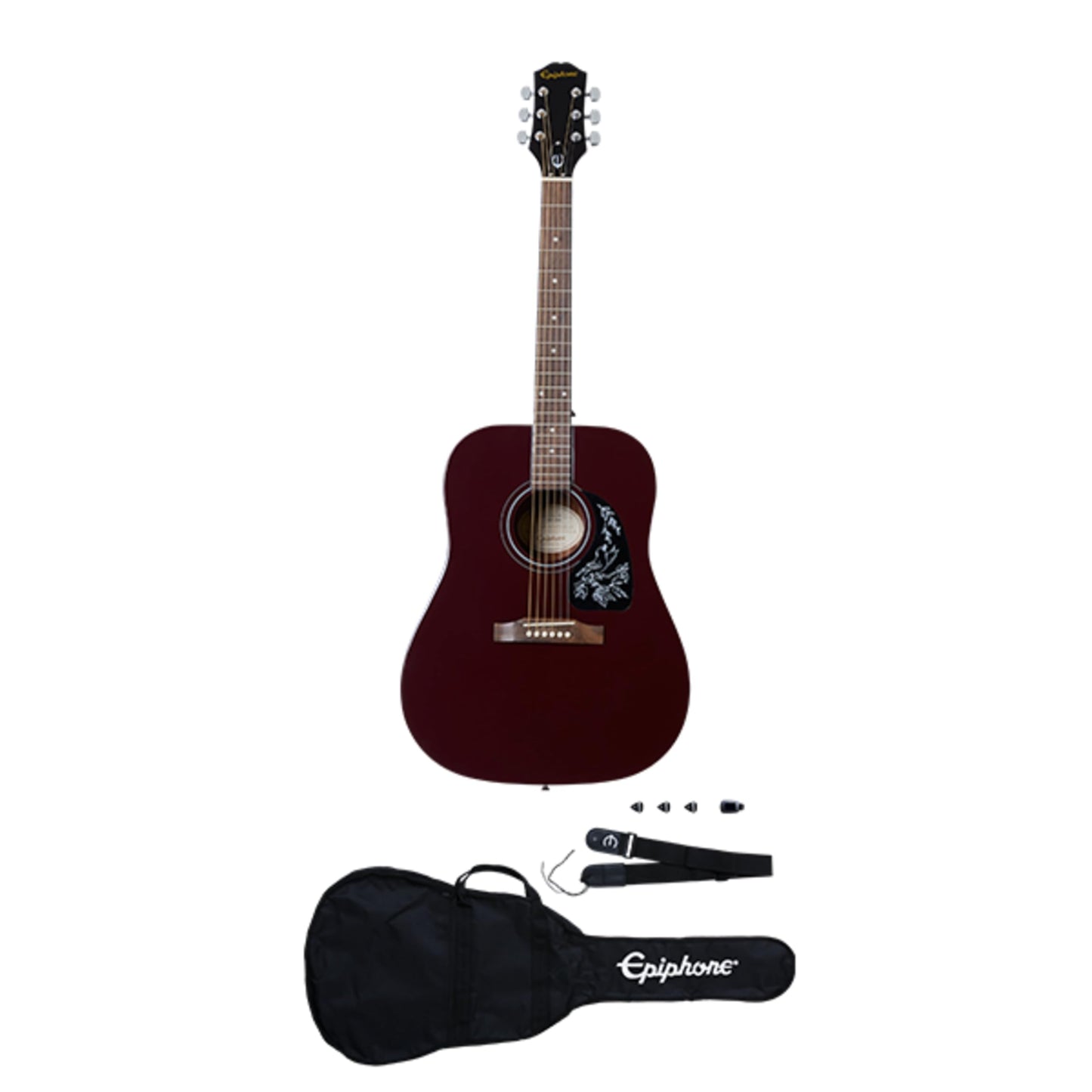Guitarra Epiphone Starling Player Pack con accesorios - Wine Red