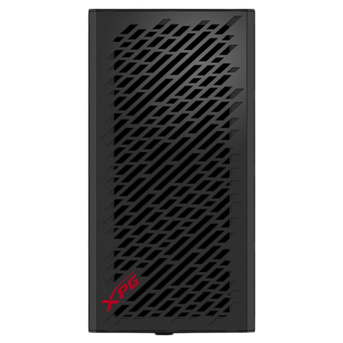 XPG Valor AIR - Chasis de torre media negra - El kit incluye 4 ventiladores Vento 120 | Mini-ITX, Micro-ATX, ATX PC Case | Vidrio templado de 3 mm | 7 ranuras PCIe - 2 bandejas HDD/SSD de 2.5 pulgadas