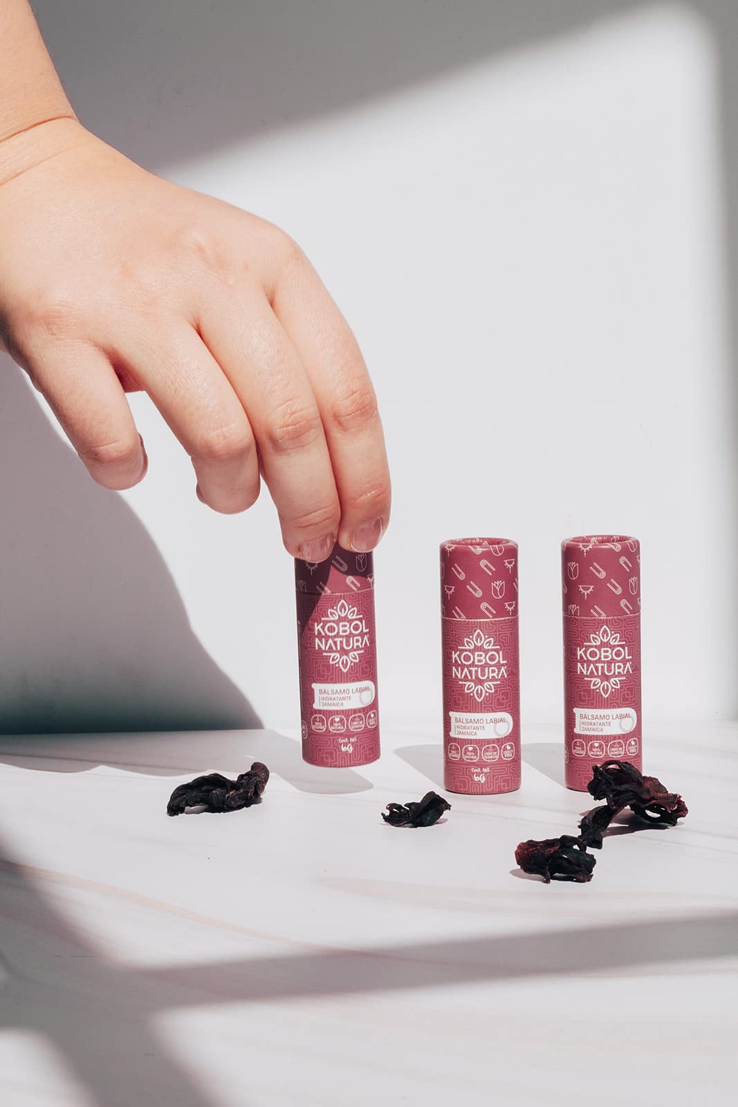 KOBOL | Bálsamo Labial Jamaica Natural Vegano Push Up Hidratación Natural