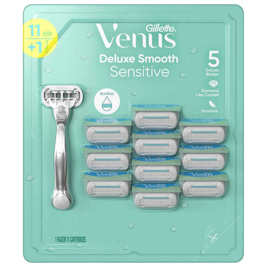 Maquinilla de Afeitar Gillette Venus Deluxe Suave 11 Unidades