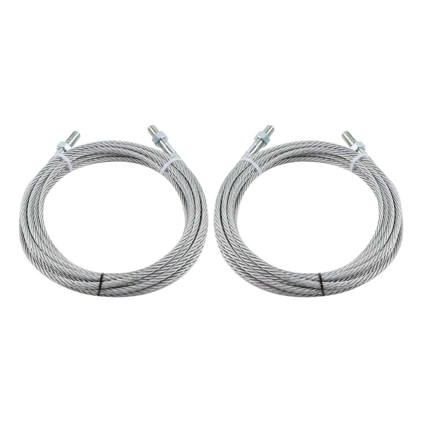 AOKAILI N372 Cables ecualizadores compatibles con elevadores giratorios de 2 postes SPOA10, A10i, A10iP, A10iB, juego de 2 BH-7529-86, cable de 30'1/2" con espárragos roscados