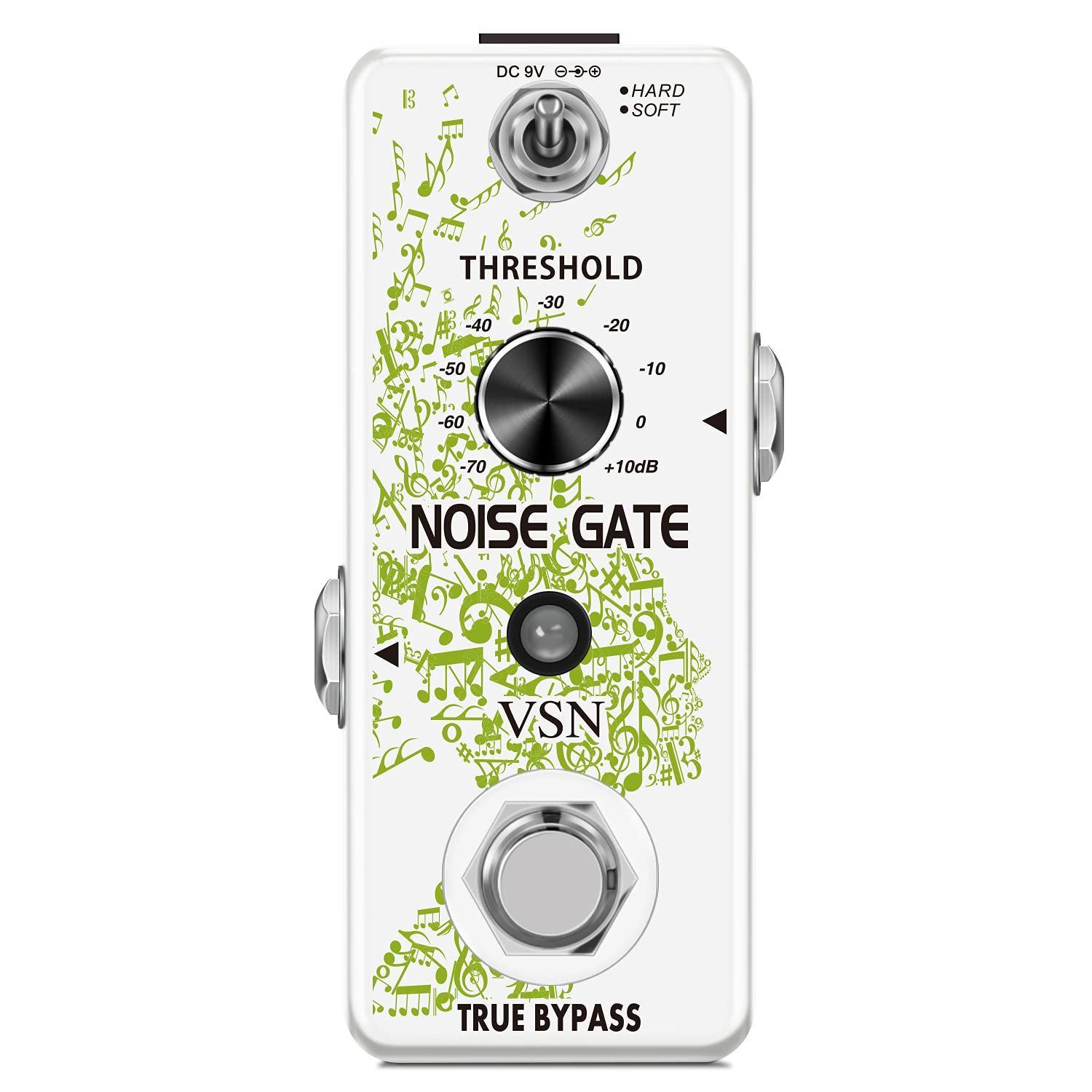 VSN Noise Killer Pedal Noise Gate Suppressor Effect Pedal 2 Modes True Bypass for Electric Guitars LEF-319