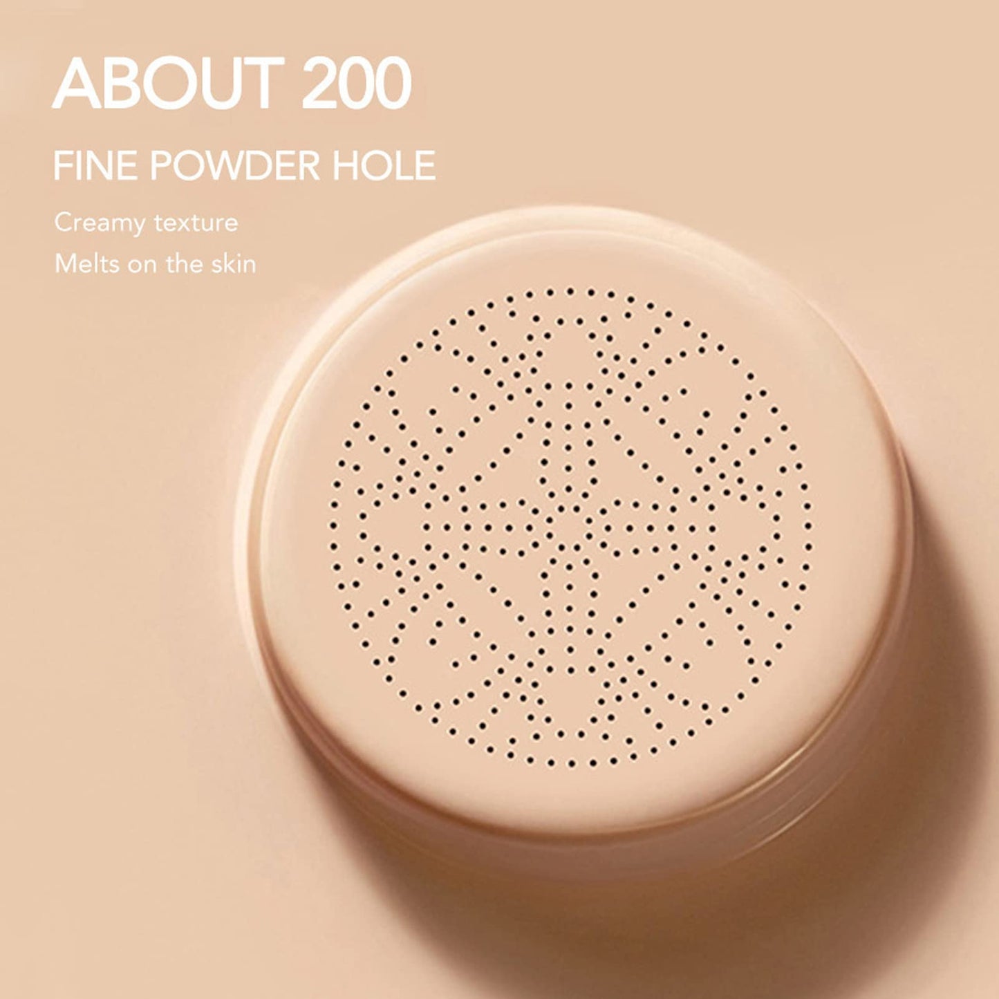 Base de Maquillaje Air Cushion BB Cream CC Cream con Esponja Mushroom Head - Hidratante, Larga Duración y Fácil de Aplicar - Ideal para Maquillaje Desnudo - Maquillaje Brillante.