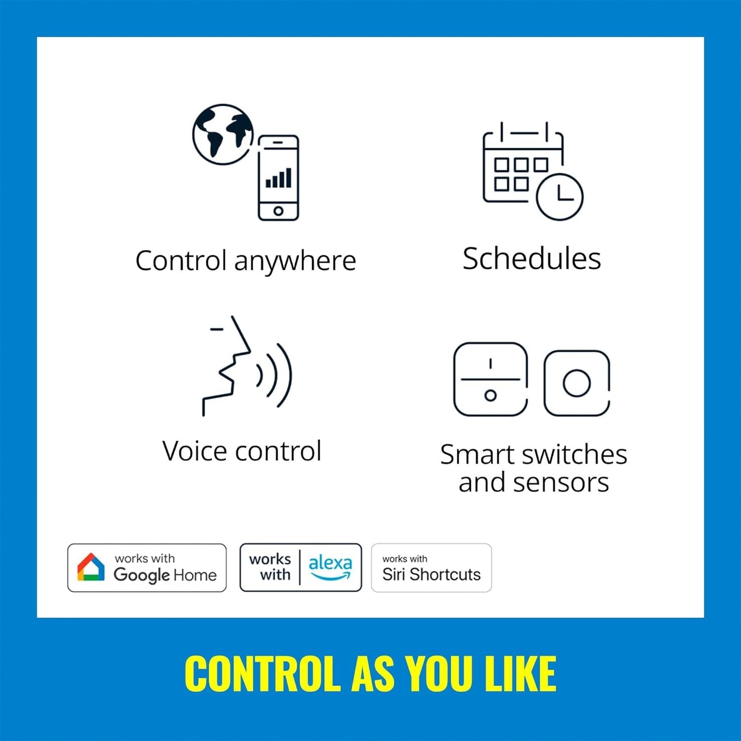 Extensión Tira de Luz WiZ Colores Compatible con Alexa