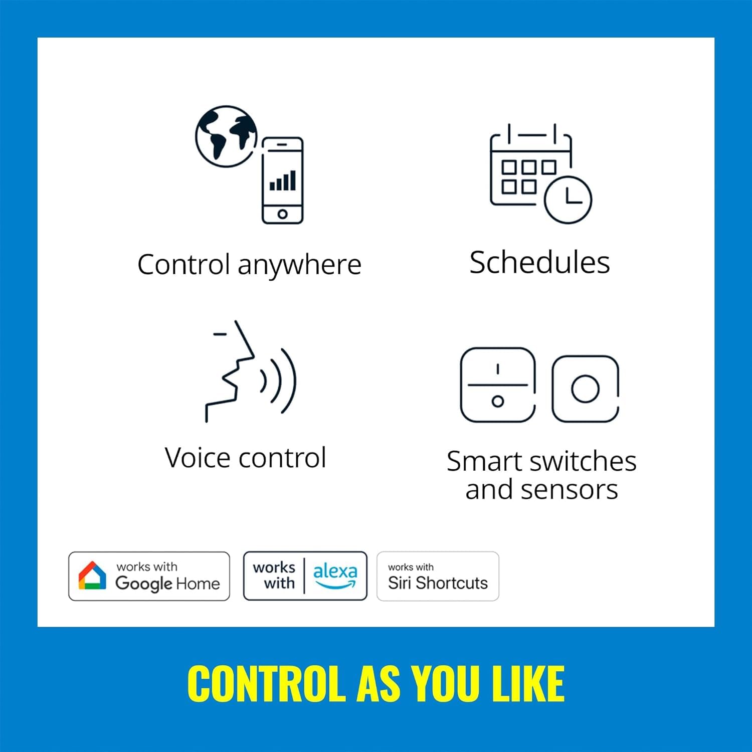 Extensión Tira de Luz WiZ Colores Compatible con Alexa