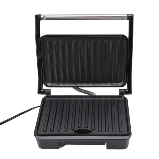 Atyhao Panini Press Grill, EE. UU. 110 V Sandwicheras para Interiores Antiadherente Calentador de Pan de Doble Cara, Cocina Eléctrica Desayuno Parrilla Versátil Olla