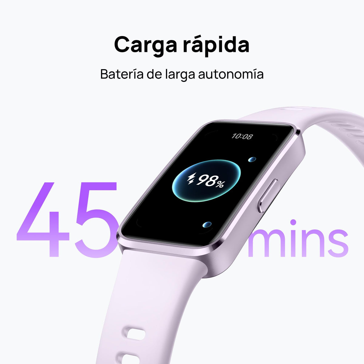 Smartwatch HUAWEI Negro Polimero con IA y Monitoreo Avanzado