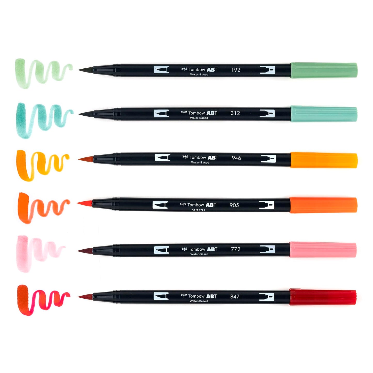 Marcadores de Doble Punta Tombow Pumpkin Spice Paquete de 6 Artículos