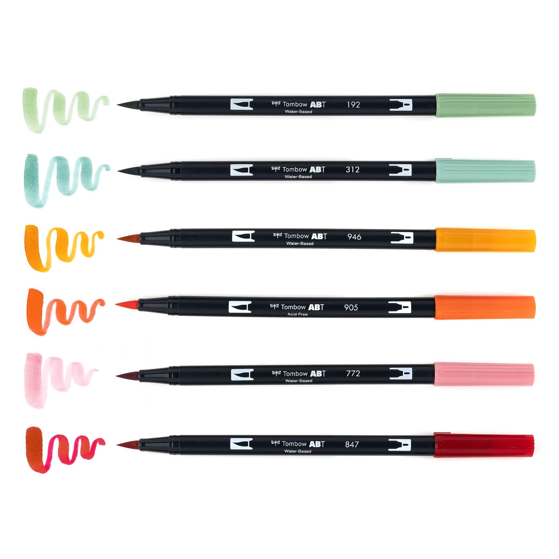 Marcadores de Doble Punta Tombow Pumpkin Spice Paquete de 6 Artículos