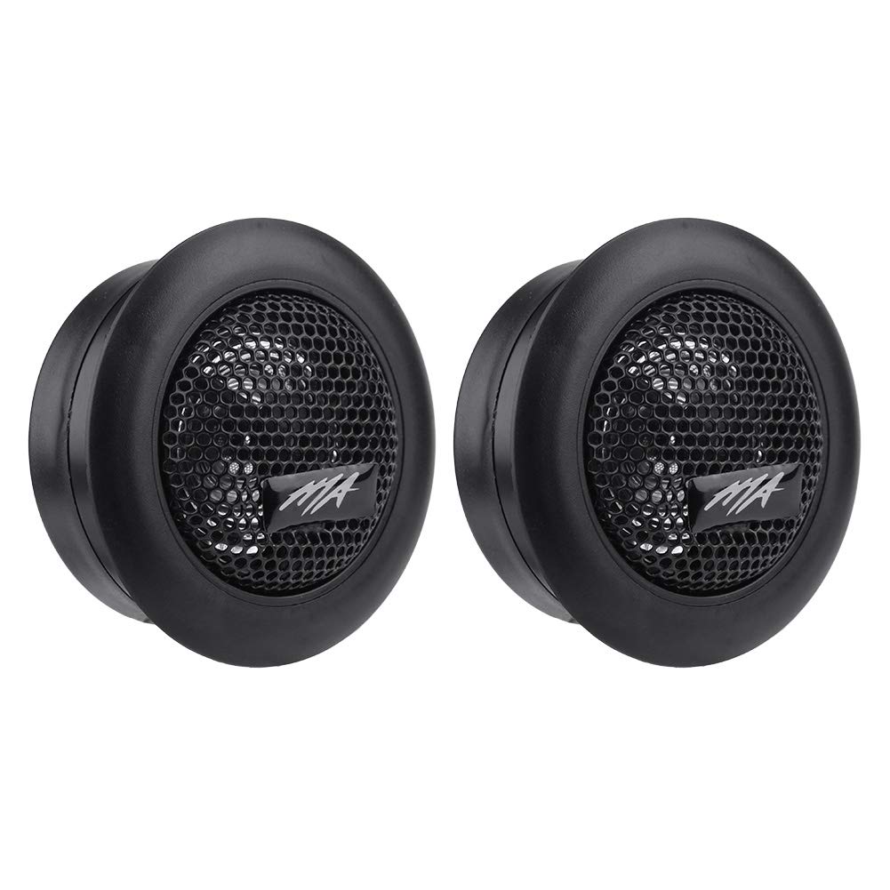 Altavoz de coche, 12 V 120 W coaxiales para coche, mini altavoces de altavoz de agudos súper potencia, micro cúpula de 2 pulgadas, altavoz de audioTweeter