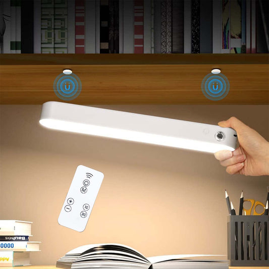 Luces Led Recargables para Cuarto, Luz Led Mangneticas de 3 Colores Brillo Ajustable, Lampara Led para Armario, Taquillas, Dormitorios, Escaleras, Camping al Aire Libre,Iluminación de Banco de Trabajo