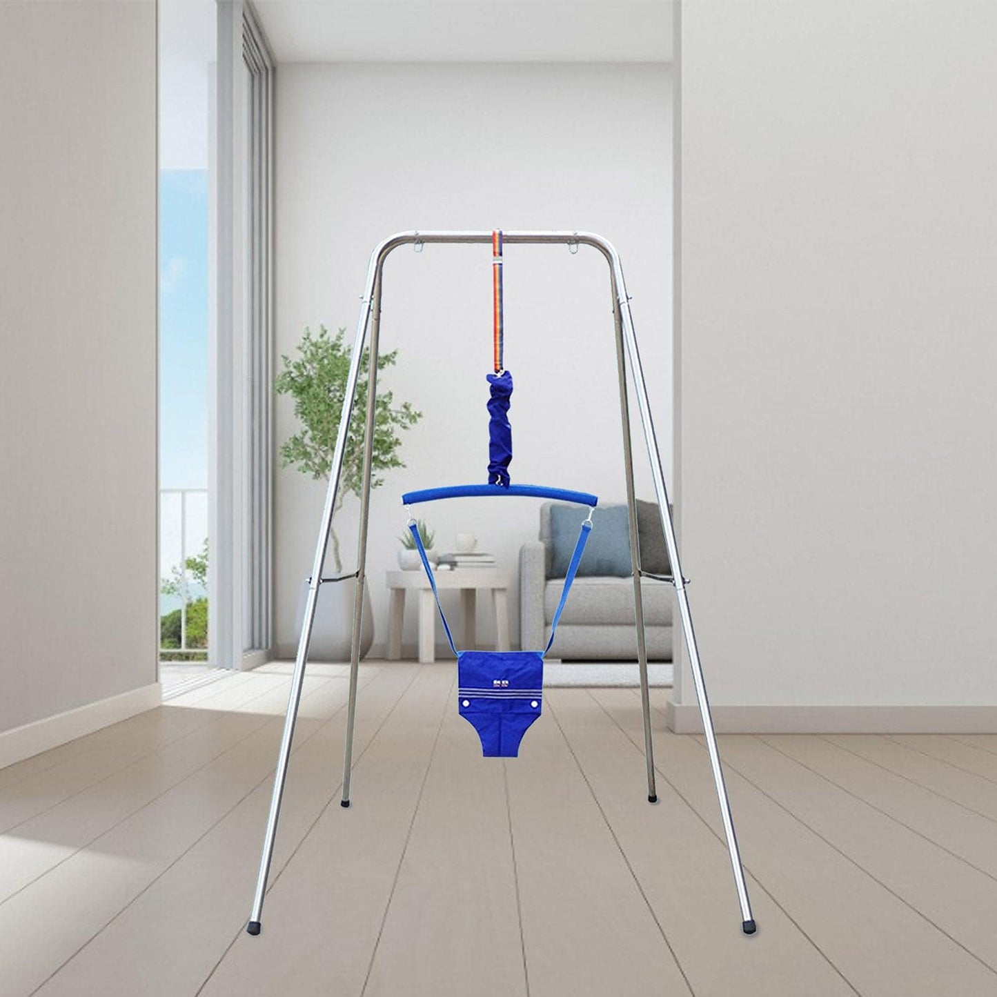 Columpio Xialuo Rojo para Bebé para Puerta y Ejercicio Activo