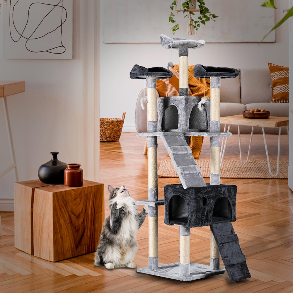 Fancy Pets Mueble/Rascador para Gato Tulum de 170 Centímetros de Altura