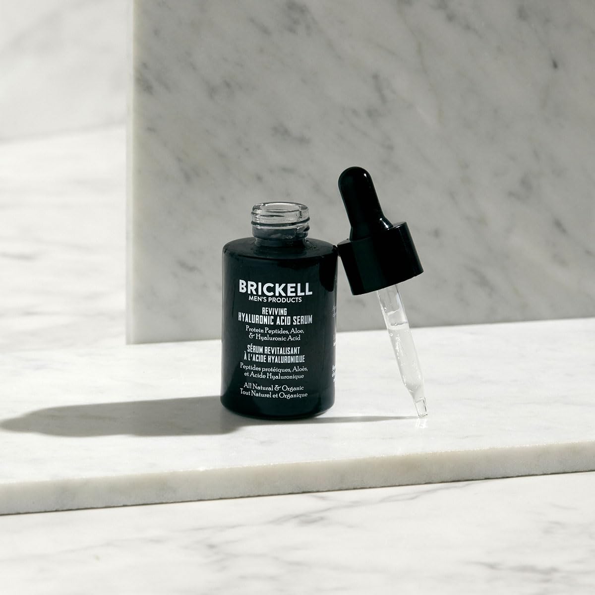 Brickell Men's Anti Aging Reviving Day Serum for Men â€“ Natural & Organic - 1 oz - Scented
