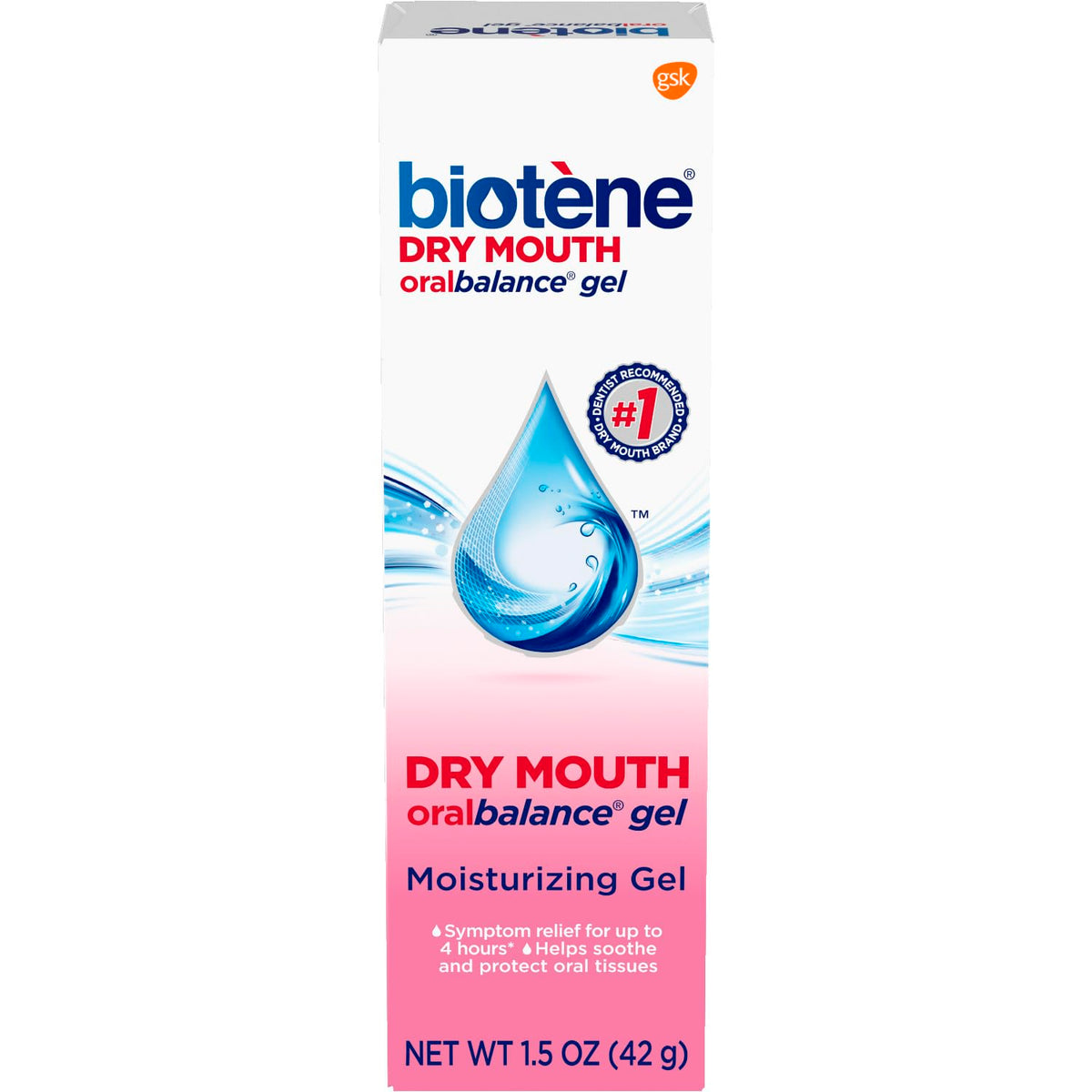 Gel Humectante Oral BIOTENE Sin Sabor Sin Alcohol 44.36 ml